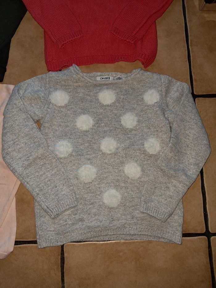 Lot de pulls et gilets 8ans neufs et tbe  fille - photo numéro 2