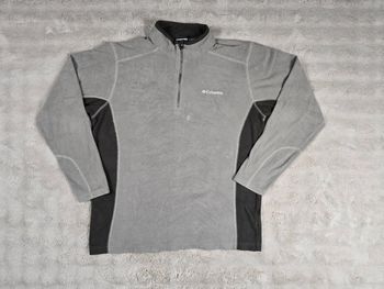Veste polaire half zip Columbia homme sous manteau gris taille M satisfaisant