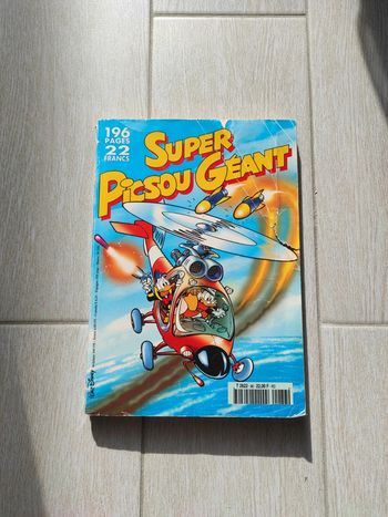 Super Picsou géant vintage août 1998