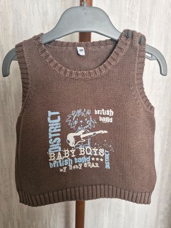 Pull bébé 18 mois Sans Marque Coton
