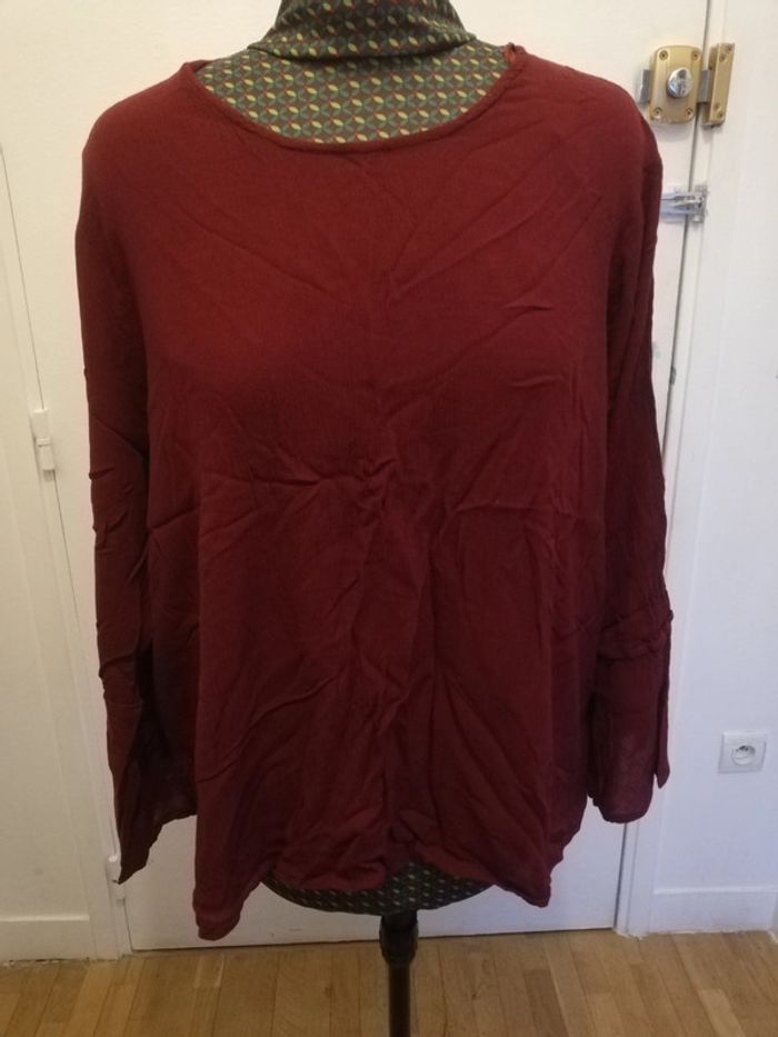 Tunique bordeaux