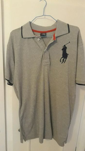 Polo homme gris taille XL