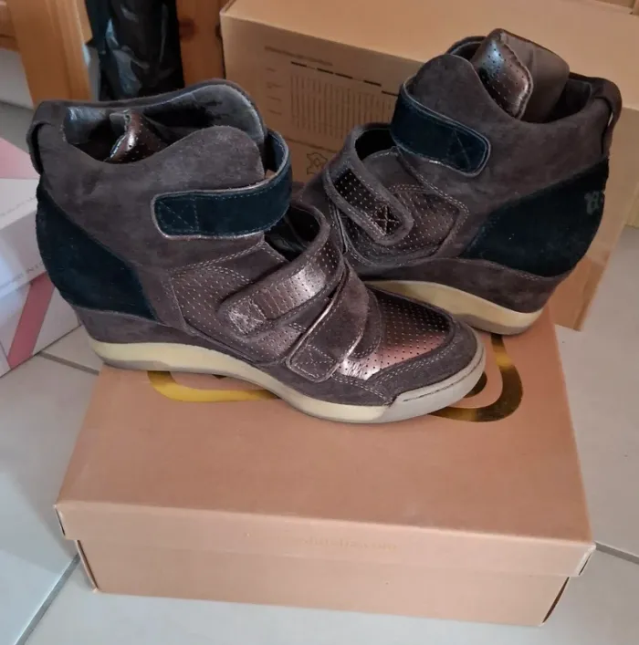 Baskets marron 40 ASH - photo numéro 5