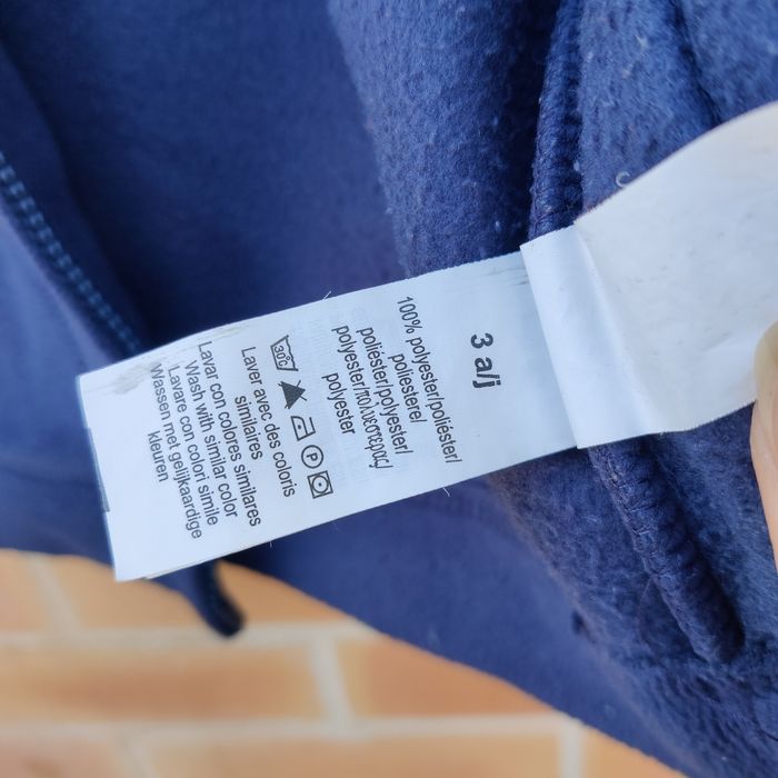 Veste polaire garçon 3 ans bleu marine - photo numéro 6