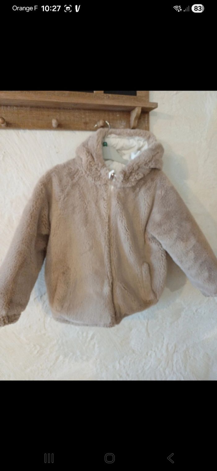 Blouson réversible fille taille 8 ans - photo numéro 1