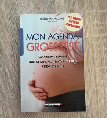 Livre Mon agenda grossesse 