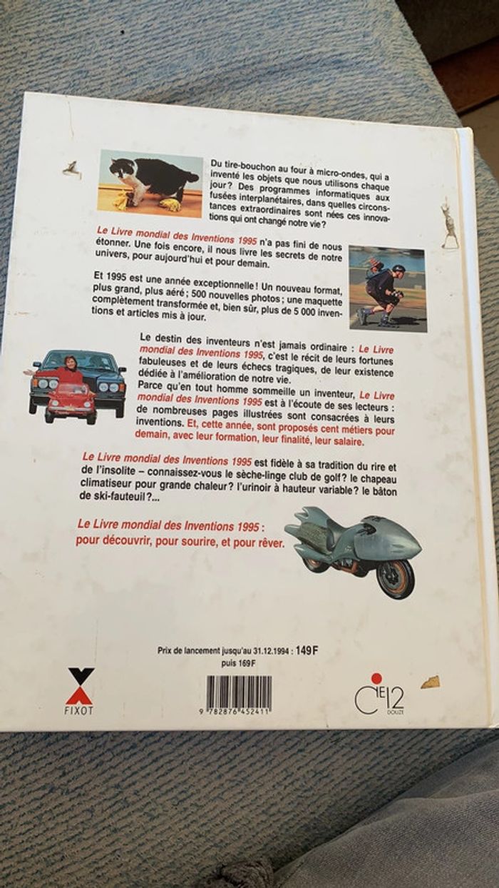 Livre Mondial Des Inventions 1995 - 6000 inventions - photo numéro 2