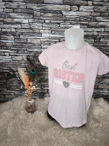 🩷 T-shirt Best Sister en 7-8 ans 🩷