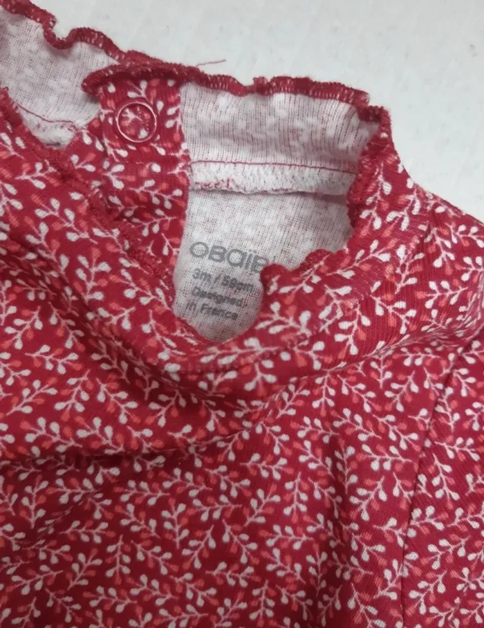 Tenue haut manches longues et pantalon jogging 3 mois - photo numéro 3