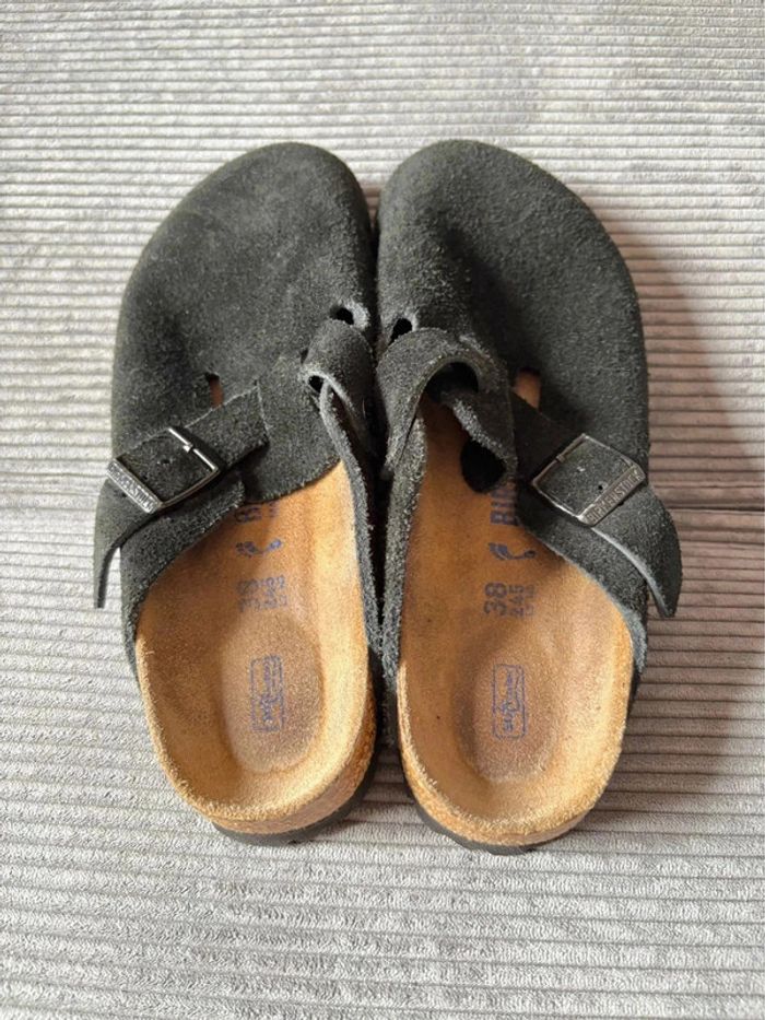 Birkenstock Boston noir / taille 38 - photo numéro 3