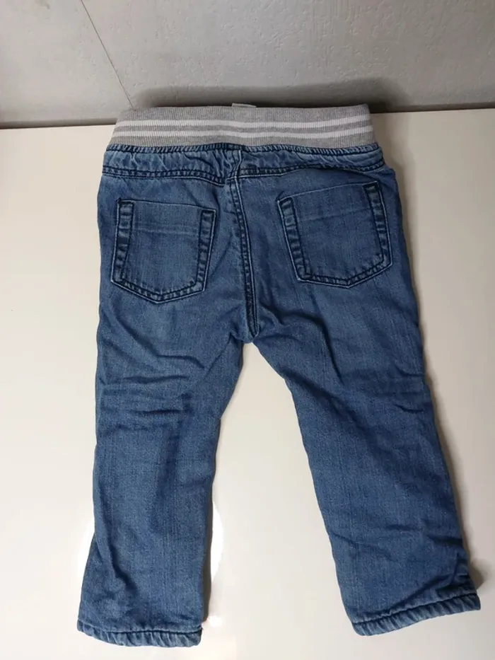 Pantalon jeans bleu " Tex Baby" - photo numéro 2
