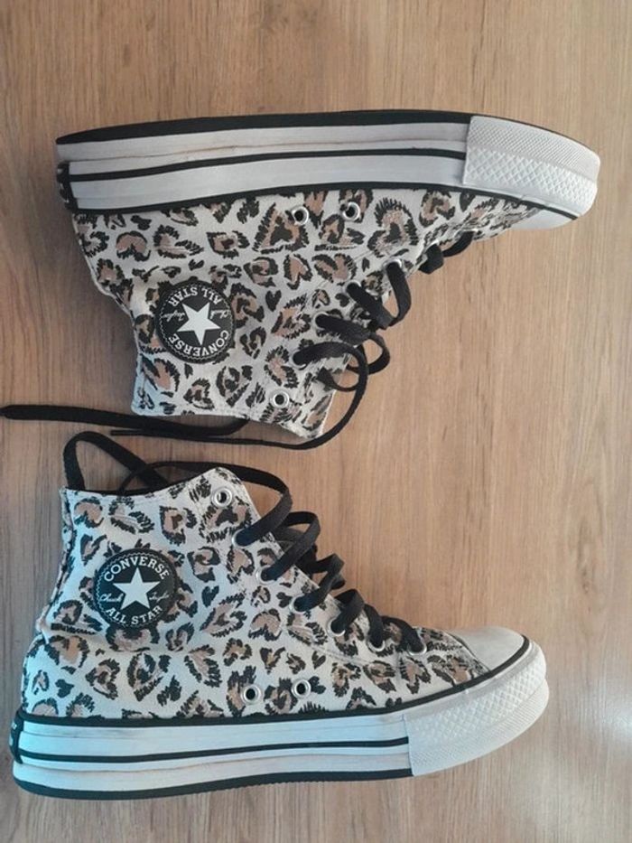 Converse plateforme Chuck Taylor Femme 38.5 - photo numéro 6