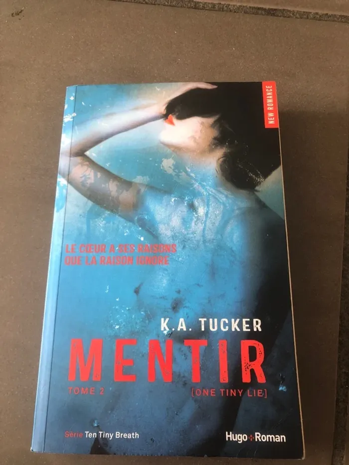 Livre mentir new romance 📕 - photo numéro 2
