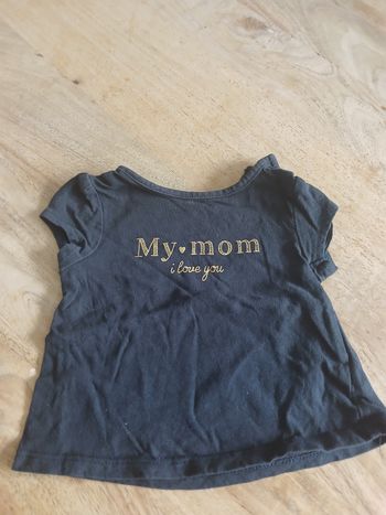 Tee shirt bebe fille 3mois 