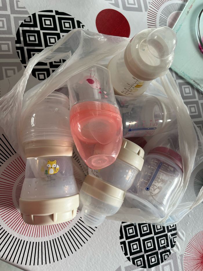 Lot de biberons mam nuk dodie