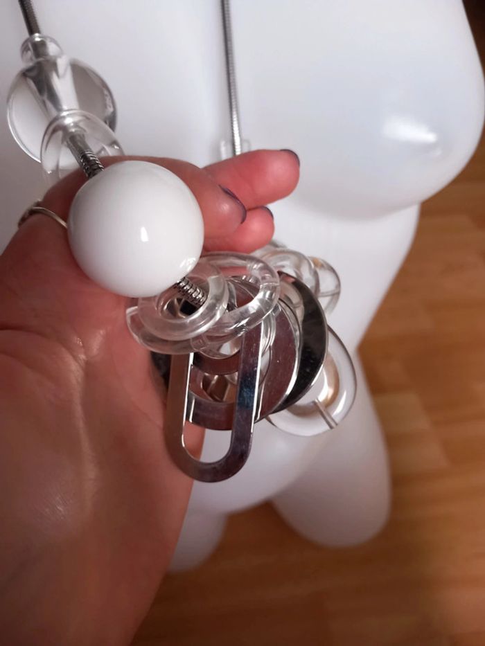 Sautoir argenté - photo numéro 4