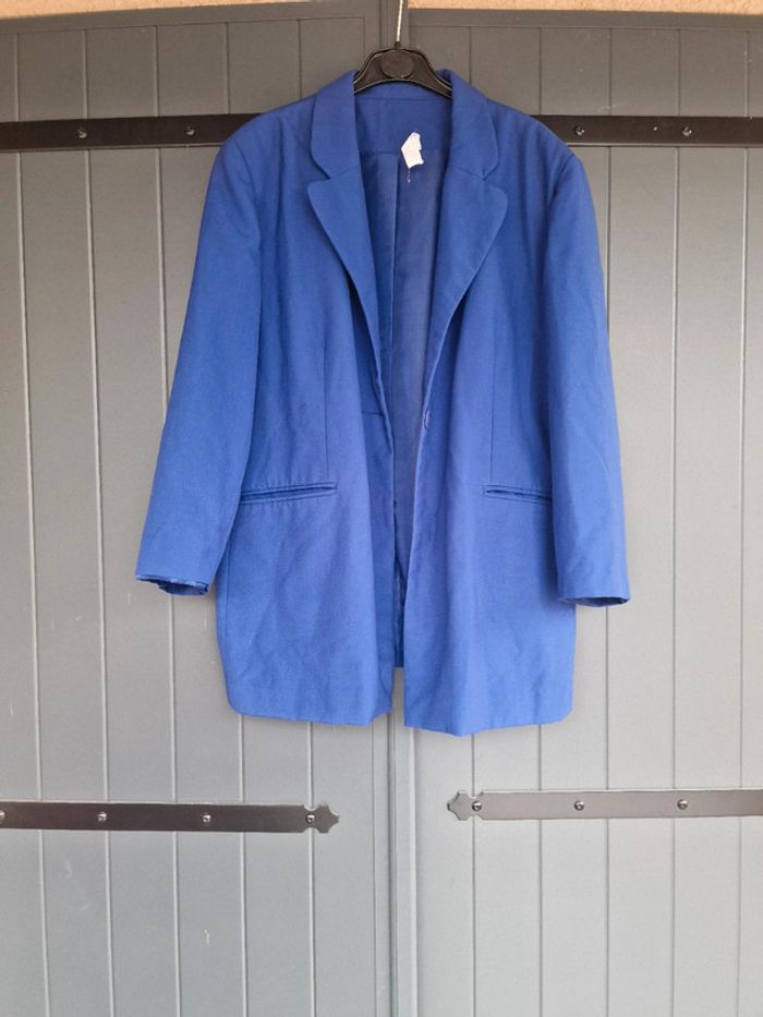 Blazer de costume bleu marine - photo numéro 3