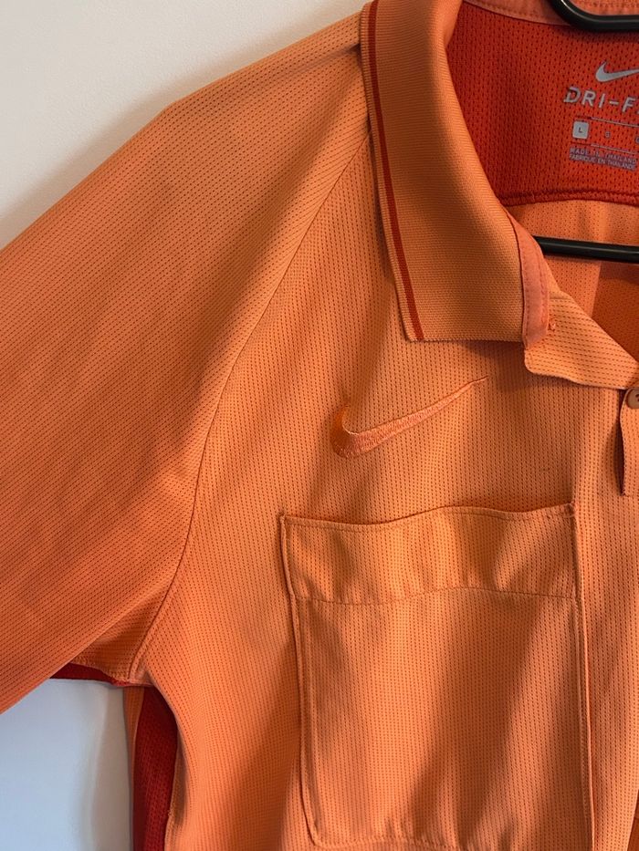 Maillot Arbitre Nike Dri-FIT Orange – Officiel – Taille L – Style Sportswear - photo numéro 5