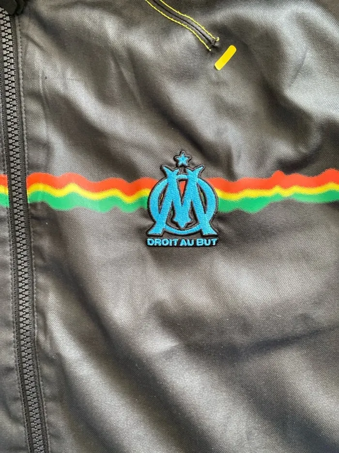 Veste Adidas OM Rasta Vintage – Taille S – État parfait – Rare - photo numéro 2
