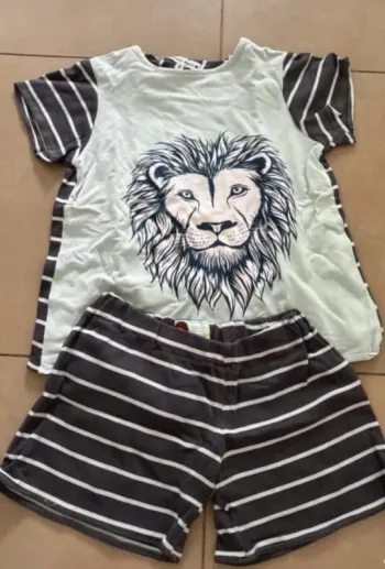 Pyjama enfant fille taille 8ans fais main