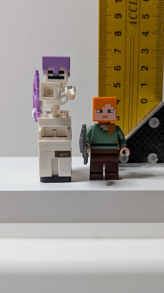 [Lego] Lot de 2 minifigurines Minecraft
