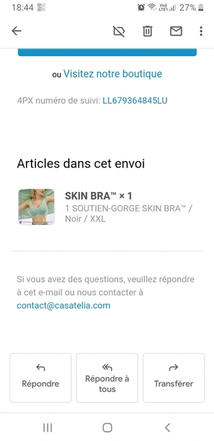 Brassiere coussinets amovibles 3XL - photo numéro 15