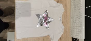 Tee-shirt ML à sequins réversibles