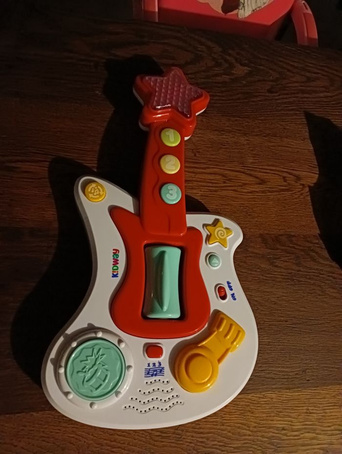 Mini Guitare Jouet Pour Enfants - Ukulélé 4 Cordes, Instrument De Musique D'éveil Pour Tout-petits