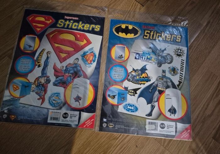 Stickers Spiderman et Batman - photo numéro 2