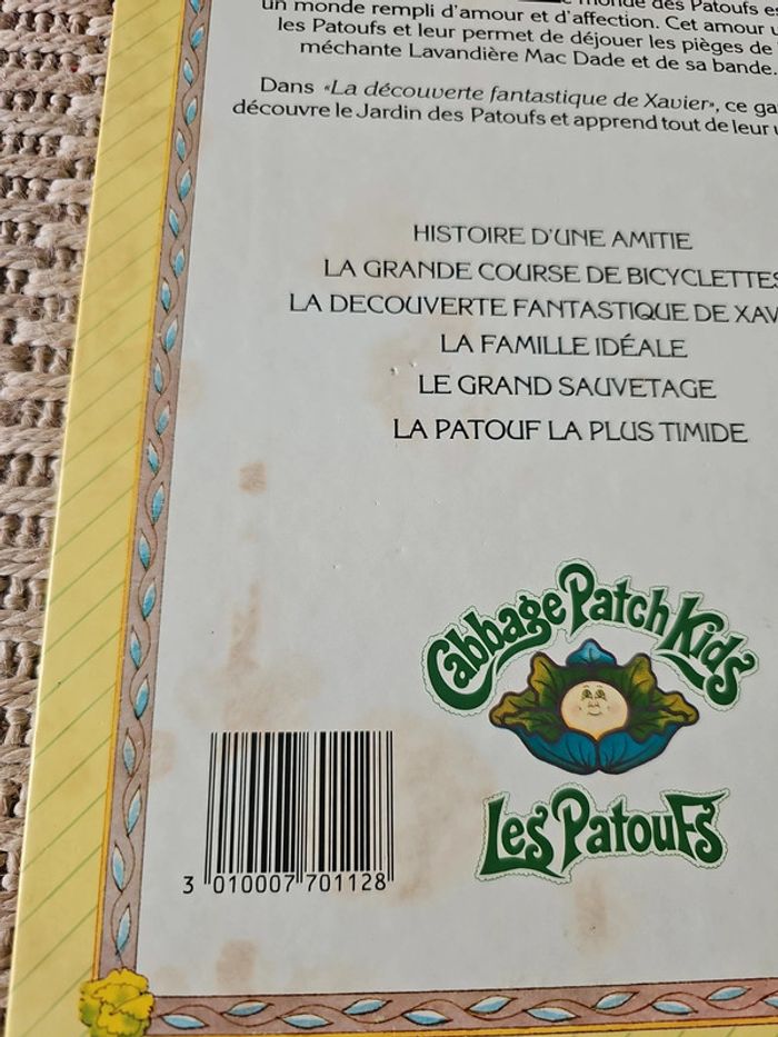 Livres cabbage patch kids les patoufs vintages - photo numéro 3