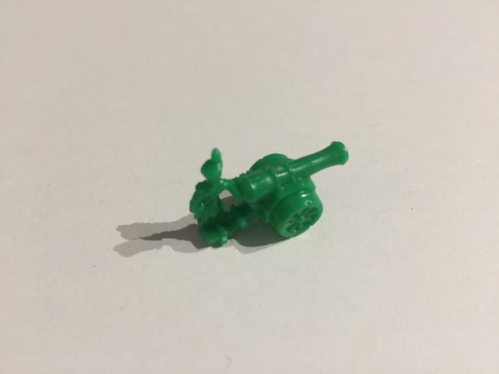 Figurine artillerie verte pièce détachée jeu de société Risk la conquête du monde Parker #A54