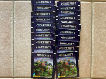 Panini - Minecraft 2 Wonderful World - Lot 20 Pochettes Neuves