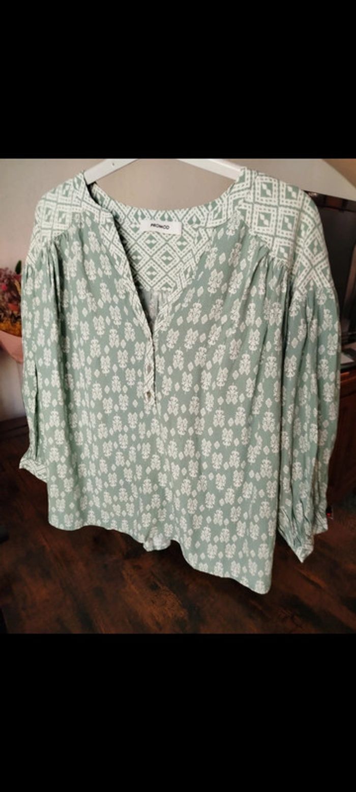 Blouses été manches longues  T 38/40 quasi neuve