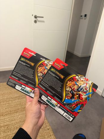 Lot de deux tripack me1 