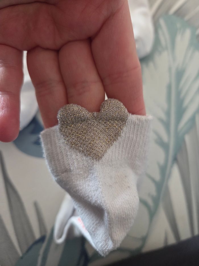 Lot socquettes 27/30 derrière coeur - photo numéro 2