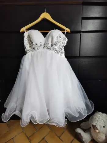 Robe de soirée blanche Grace Karin