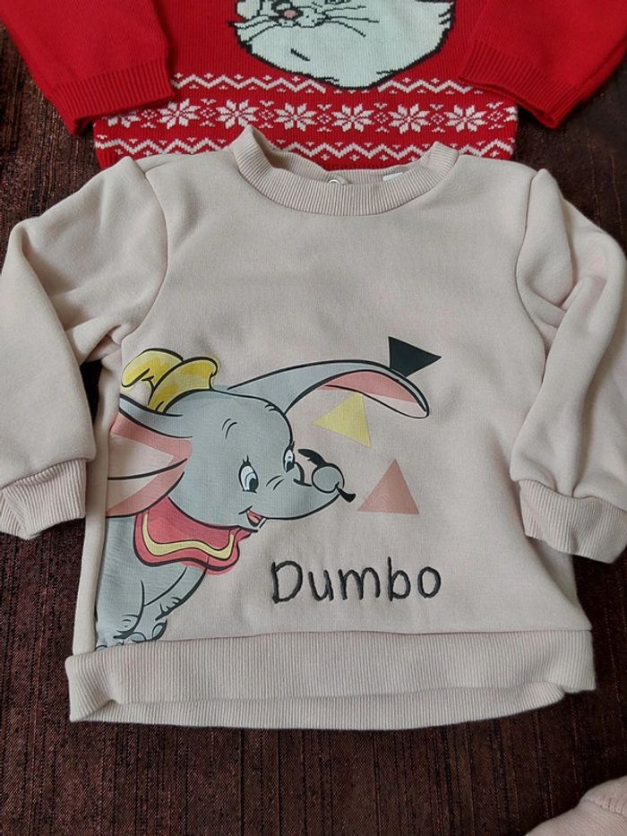 Lot sweats Disney 18 mois - photo numéro 3