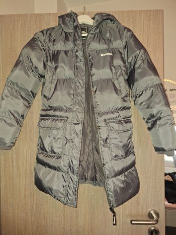 Doudoune longue Bench grise