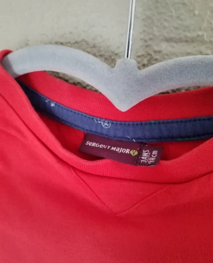 T shirt sergent major 3 ans - photo numéro 3