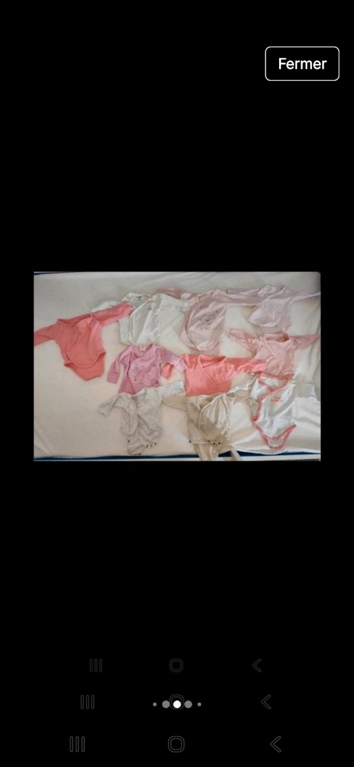 Lot vêtements bébé fille 1 mois - photo numéro 6