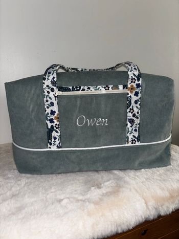 Sac à langer personnalisé