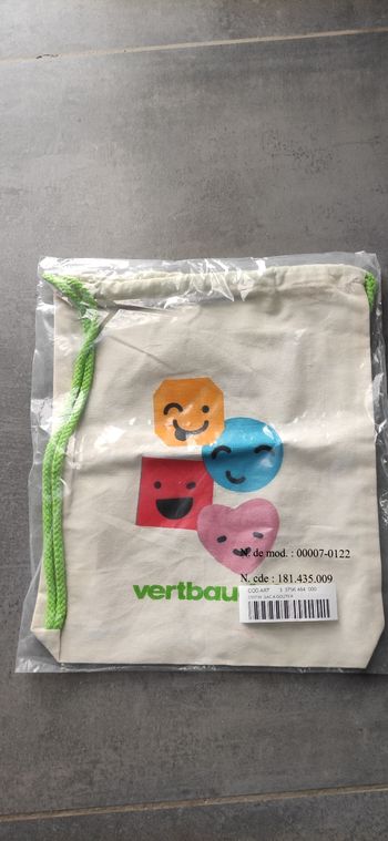 Sac Vertbaudet neuf