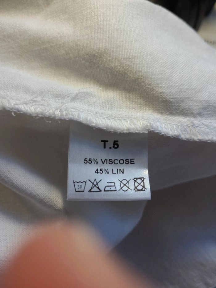 Veste chemise avec lin - photo numéro 13