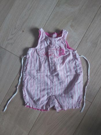 Combi-short fille DPAM 6 mois (78)