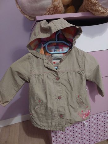 Parka bébé fille