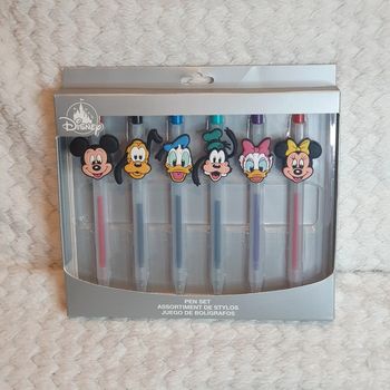 Lot stylo disney 100 charms mickey and friends