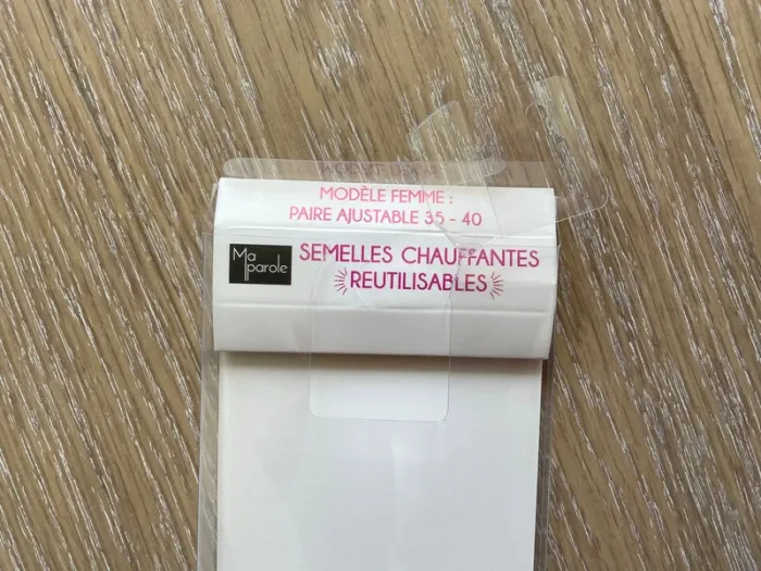 Semelles chauffantes femme - photo numéro 3