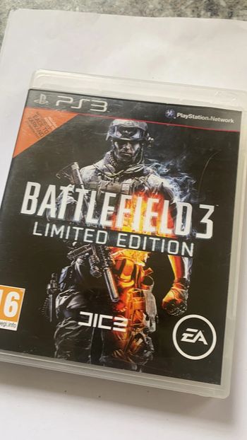 Battlefield 3 limited edition ps3