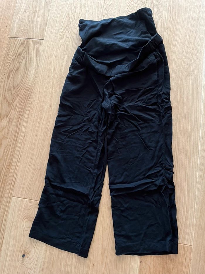 Pantalon 3/4 noir de grossesse H&M
