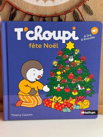Livre tchoupi fête Noël 